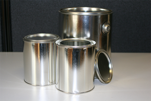 FIGURE 2 - Example of cans used to securely seal and transport collected evidence.